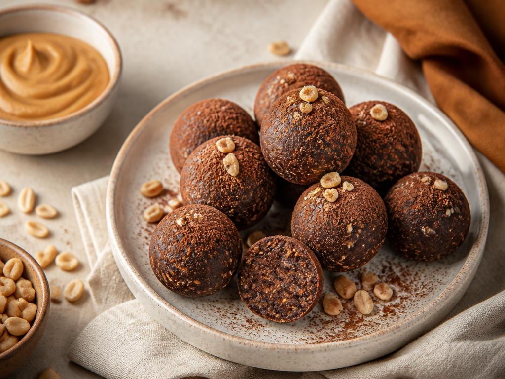 Cacao Peanut Butter Balls