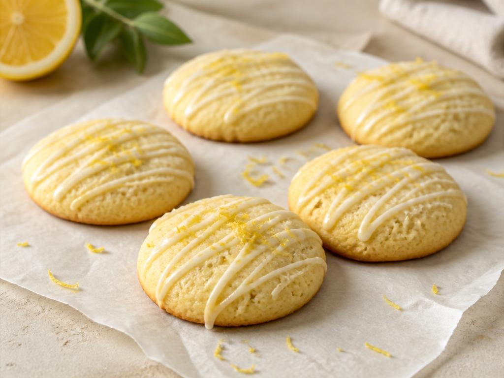 Five-Ingredient Lemon Yogurt Cookies