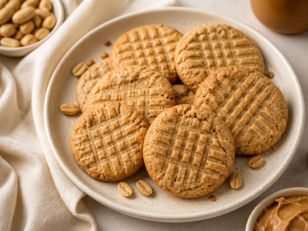 Soft Peanut Butter Cookies