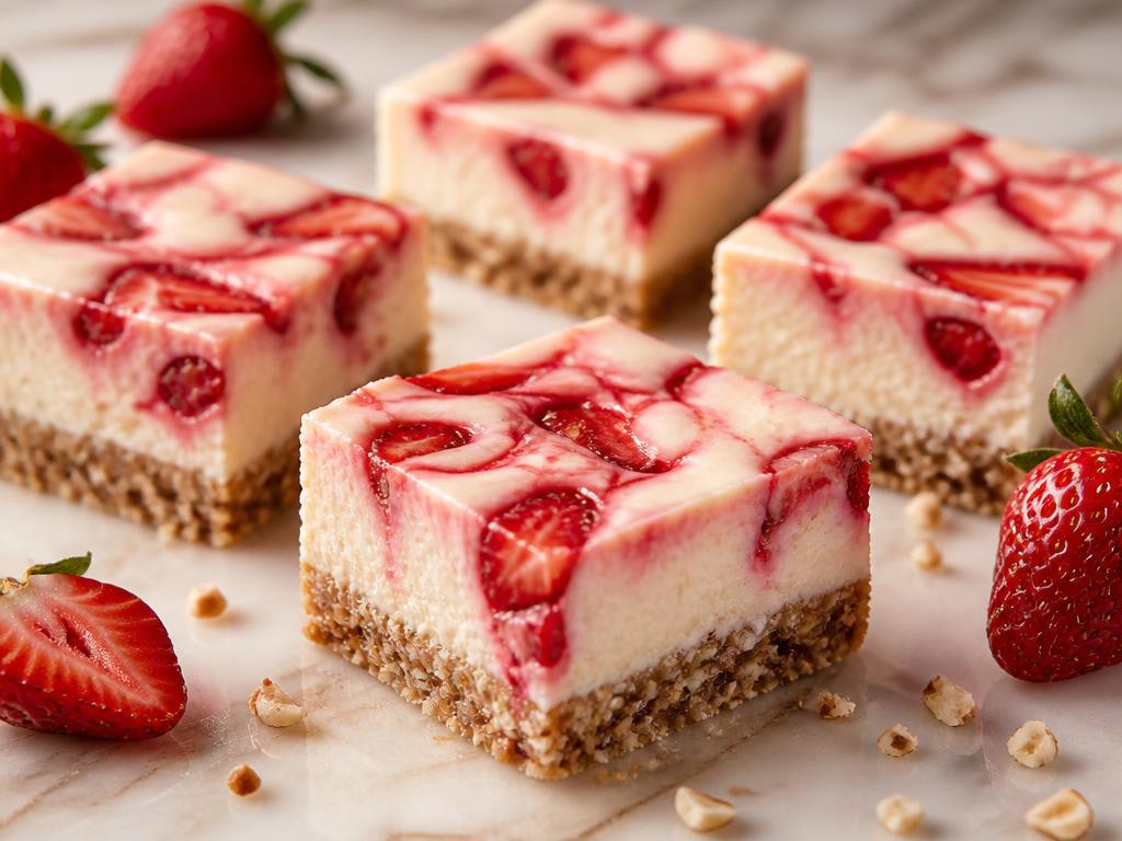 Strawberry Cheesecake Bars